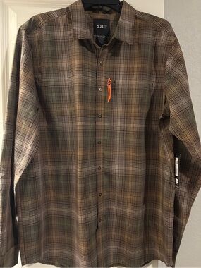 5.11 Igor Plaid Long Sleeve